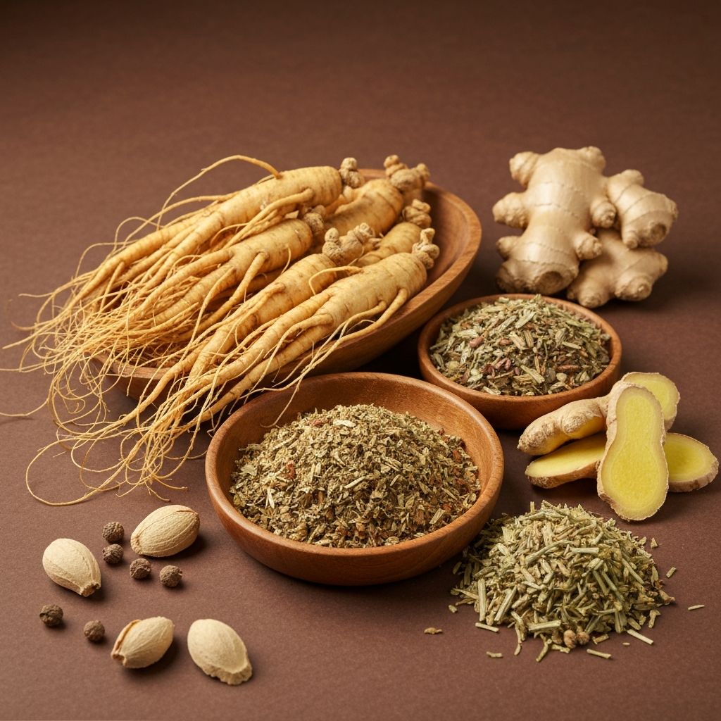 Herbal energy support ingredients